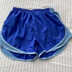 Womens Blue Nike Shorts